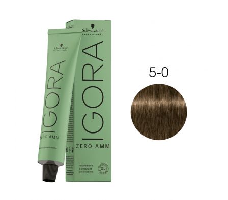 IGORA ZERO AMM NRO 5-0 CASTAÑO CLARO - 60ML
