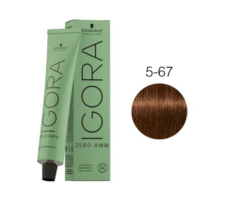 IGORA ZERO AMM NRO 5-67 CASTAÑO CLARO MARRON COBRIZO - 60ML