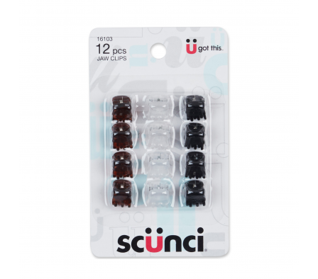 JUEGO DE 12 PEINES TIPO MANDIBULA P/EL CABELLO