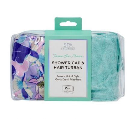 CALA SPA SOLUTION SHOWER&HAIR TURBAN VERDE69247