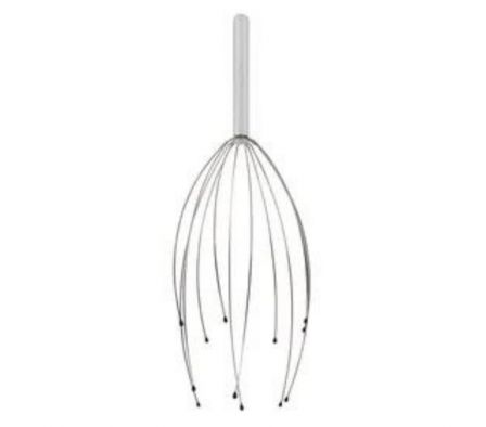 CALA MASAJEADOR DE CABEZA PLATEADO