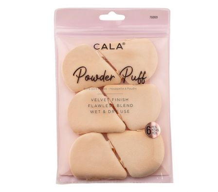 CALA BORLA PARA POLVOS (6 PIEZAS/PIEZA)