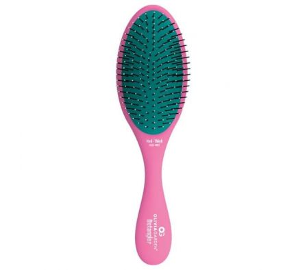 OLIVIA GARDEN  BRUSH RECY. DETANG. MED.-THICK- PINK