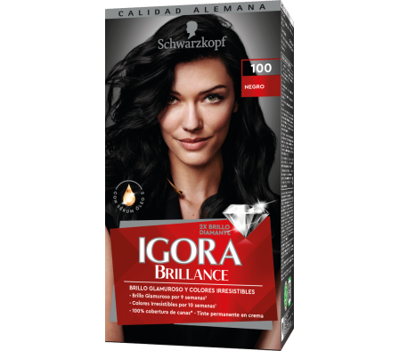 IGORA BRILLANCE KIT 100  NEGRO                       