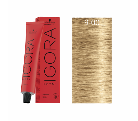 IGORA ROYAL RUBIO MUY CLARO NATURAL INTENSO N° 9-00