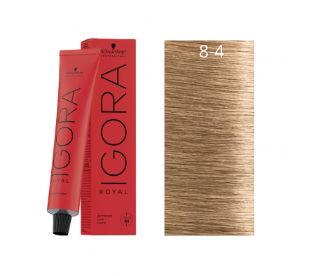 IGORA ROYAL RUBIO CLARO BEIGE N° 8-4 