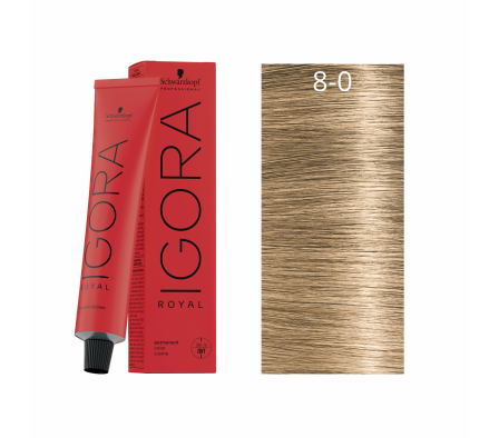 IGORA ROYAL RUBIO CLARO NATURAL N° 8-0