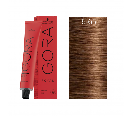 IGORA ROYAL RUBIO OSCURO MARRON DORADO N° 6-65