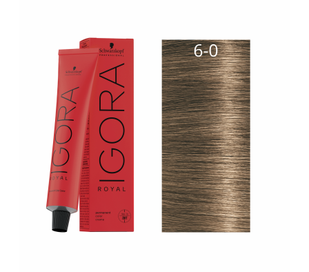 IGORA ROYAL RUBIO OSCURO NATURAL N° 6-0