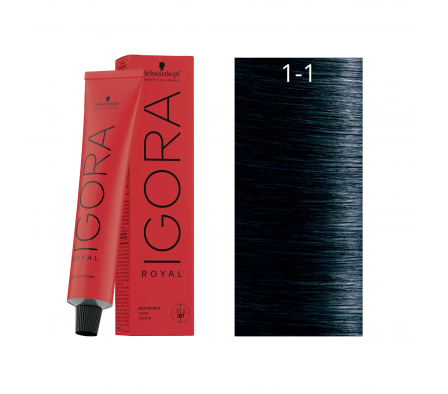 IGORA ROYAL NEGRO CENIZA N° 1-1