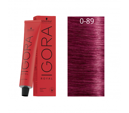 IGORA ROYAL ROJO VIOLETA N° 0-89
