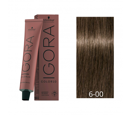 IGORA COLOR 10 RUBIO OSCURO NATURAL N° 6-00