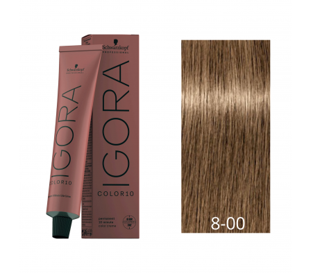 IGORA COLOR 10 RUBIO CLARO NATURAL EXTRA N° 8-00