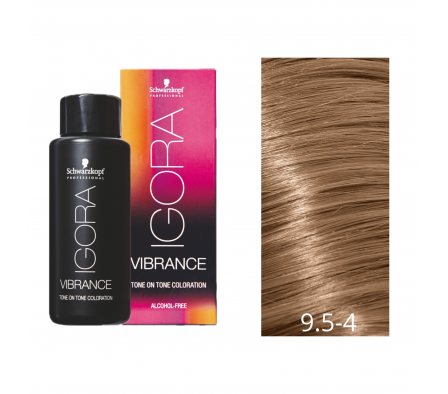 IGORA VIBRANCE GEL TONALIZADOR BEIGE CHOCOLATE N° 9.5-4 
