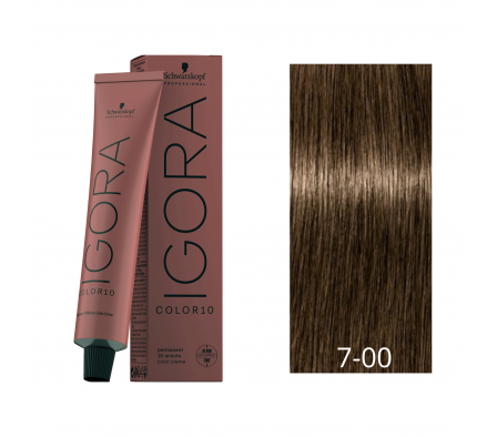 IGORA COLOR 10 RUBIO MEDIO NATURAL N° 7-00 