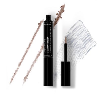 WET N WILD BROW MAXIMIZER DUO DE CEJAS POLVO + GEL MARRON MEDIO 1115505 