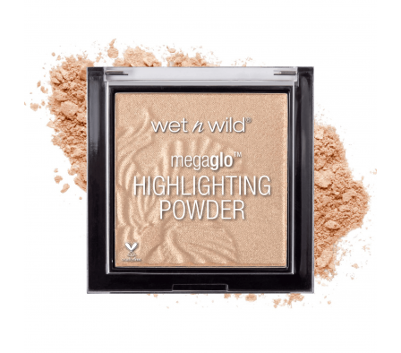 WET N WILD POLVO ILUMINADOR CORONA DE FLORES DORADAS