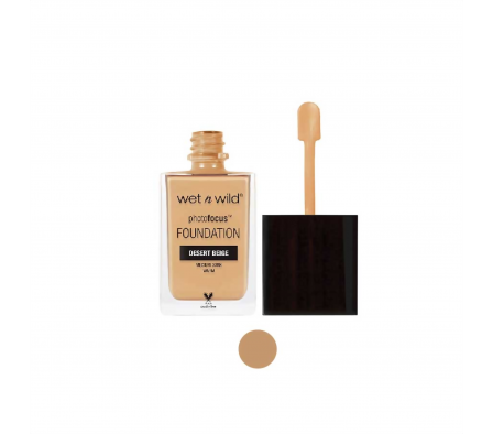 WET N WILD PHOTO FOCUS BASE LIQUIDA MATTE DESERT BEIGE 372C 