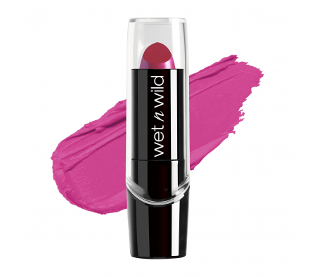 WET N WILD  LABIAL ACABADO SATÍN FUCSIA CON AZUL PERLA
