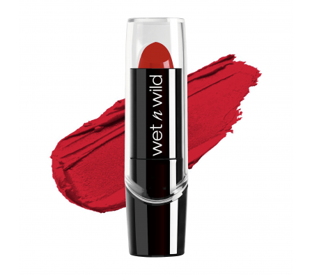 WET N WILD  LABIAL ACABADO SATÍN HOT RED