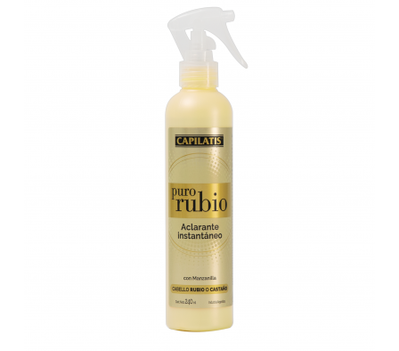 CAPILATIS PURO RUBIO ACLARANTE INSTANTANEO 240ml