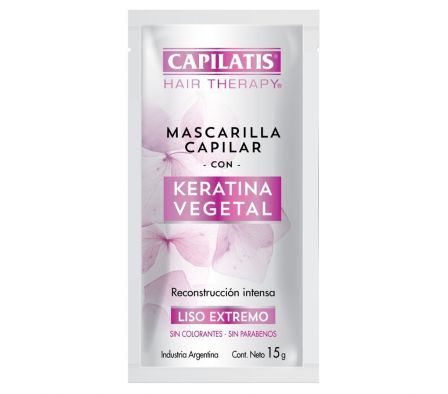 CAPILATIS  MASCARA DE  KERATINA 15gr-unidad