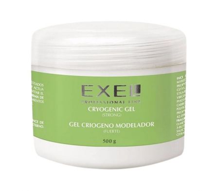 EXEL GEL CRIOGENO REDUCTOR FUERTE 500ml
