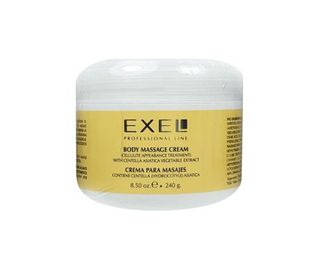 EXEL CREMA P/ MASAJE CENTELLA A.  250G