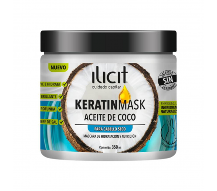 ILICIT TRATAMIENTO KERATINMASK COCO 350 ml