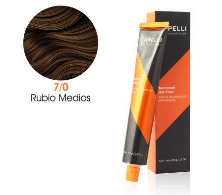 CAPELLI TINTE NRO 7-0 RUBIO MEDIO  70ML