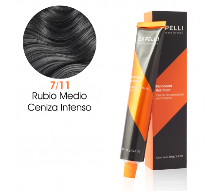 CAPELLI TINTE NRO 7-11 RUBIO MEDIO CENIZA 70GR