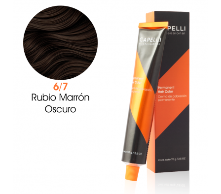 CAPELLI TINTE NRO 6-7 RUBIO MARRON OSCURO 70GR