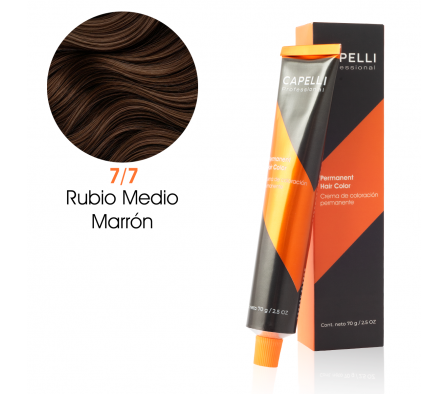 CAPELLI TINTE NRO 7-7 RUBIO MEDIO MARRON 70GR