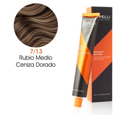 CAPELLI TINTE NRO 7-13 RUBIO MEDIO CENIZA 70GR