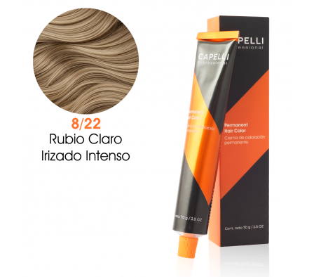 CAPELLI TINTE NRO 8-22 RUBIO CLARO IRIZADO 70GR