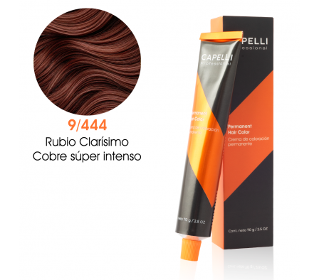 CAPELLI TINTE NRO 9-444 RUBIO CLARISIMO COBRE 70GR