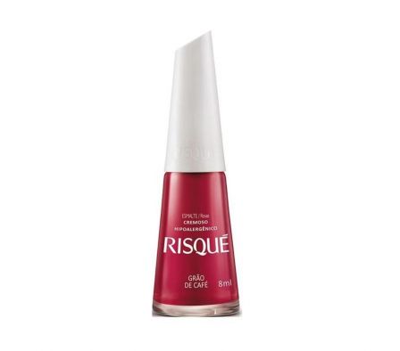 RISQUE ESMALTE GRAO DE CAFE 8ml