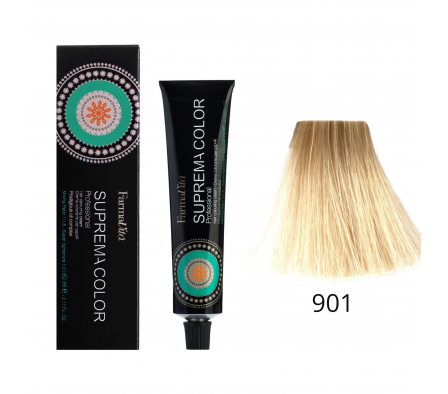 SUPREMA COLOR RUBIO CLARO CENIZA N° 901 
