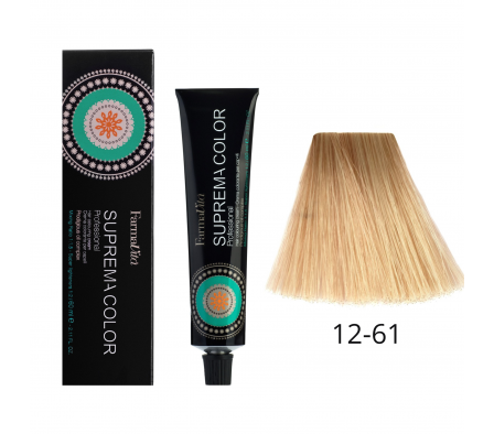 SUPREMA COLOR SUPERACLARANTE RUBIO VIOLETA CENIZA N° 12-61 