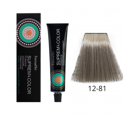 SUPREMA COLOR SUPERACLARANTE RUBIO PERLA CENIZA N° 12-81 