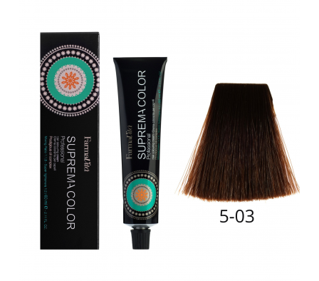 SUPREMA COLOR CASTAÑO CLARO CALIDO N° 5-03