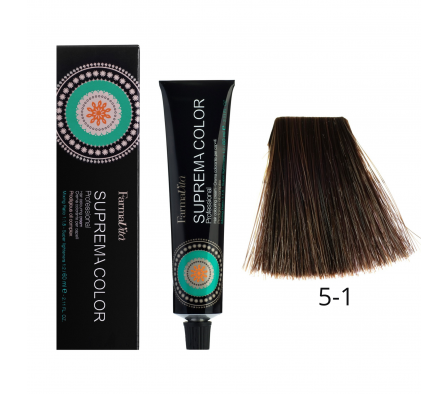 SUPREMA COLOR CASTAÑO CLARO CENIZA N° 5-1 
