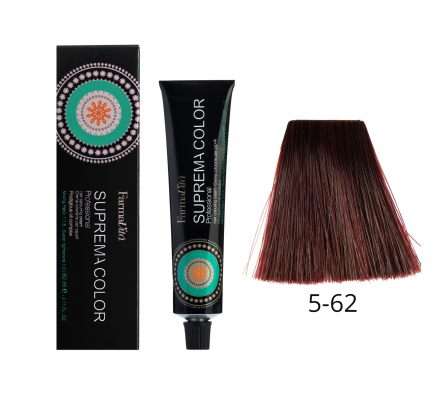 SUPREMA COLOR CASTAÑO CLARO ROJO VIOLETA N° 5-62