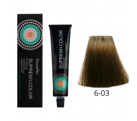 SUPREMA COLOR RUBIO OSCURO CALIDO N° 6-03 