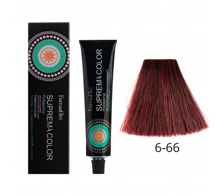 SUPREMA COLOR RUBIO OSCURO ROJO INTENSO N° 6-66 