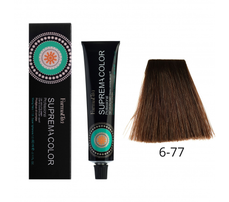 SUPREMA COLOR RUBIO OSCURO MARRON INTENSO N° 6-77 