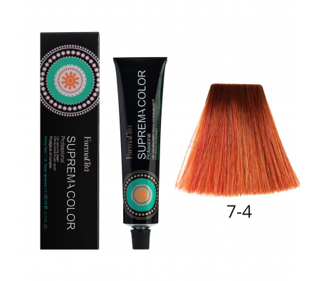 SUPREMA COLOR RUBIO COBRE N° 7-4