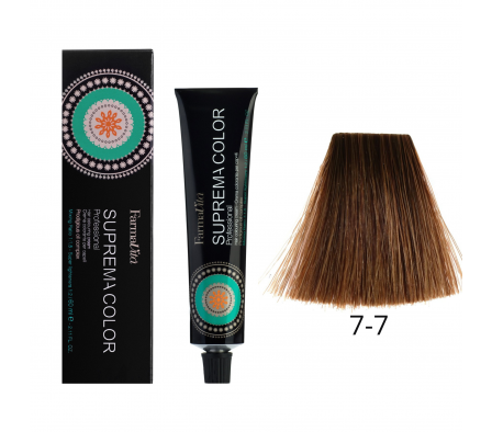 SUPREMA COLOR RUBIO MEDIO MARRON N° 7-7 