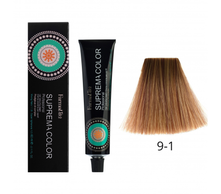 SUPREMA COLOR RUBIO CLARISIMO CENIZA  N° 9-1 