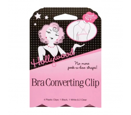 HOLLYWOOD FASHION SECRETS CONVERTIDOR P/CINTA DE SOSTEN X 4UN
